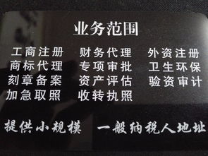 工商注冊(cè) 公司注冊(cè)地址 收轉(zhuǎn)執(zhí)照 財(cái)務(wù)代理 驗(yàn)資審計(jì)